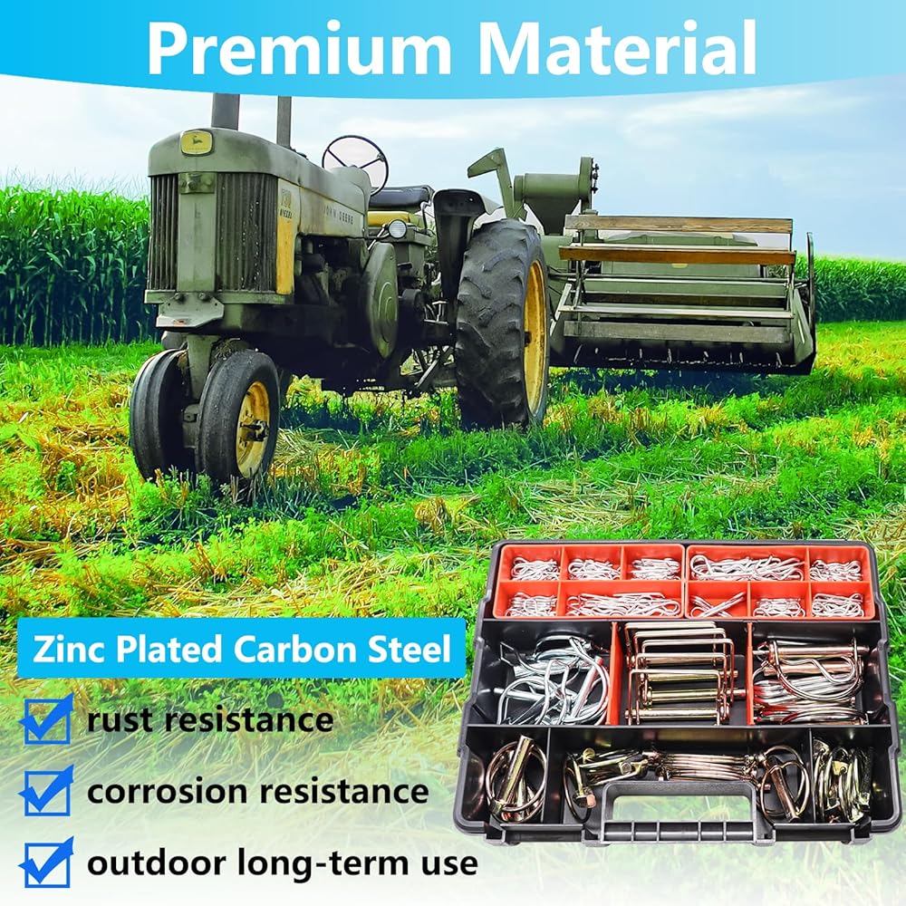 30-Piece 1/4-20 Threaded Insert Kit with 202-Pin Assortment & Installation Tools view 3