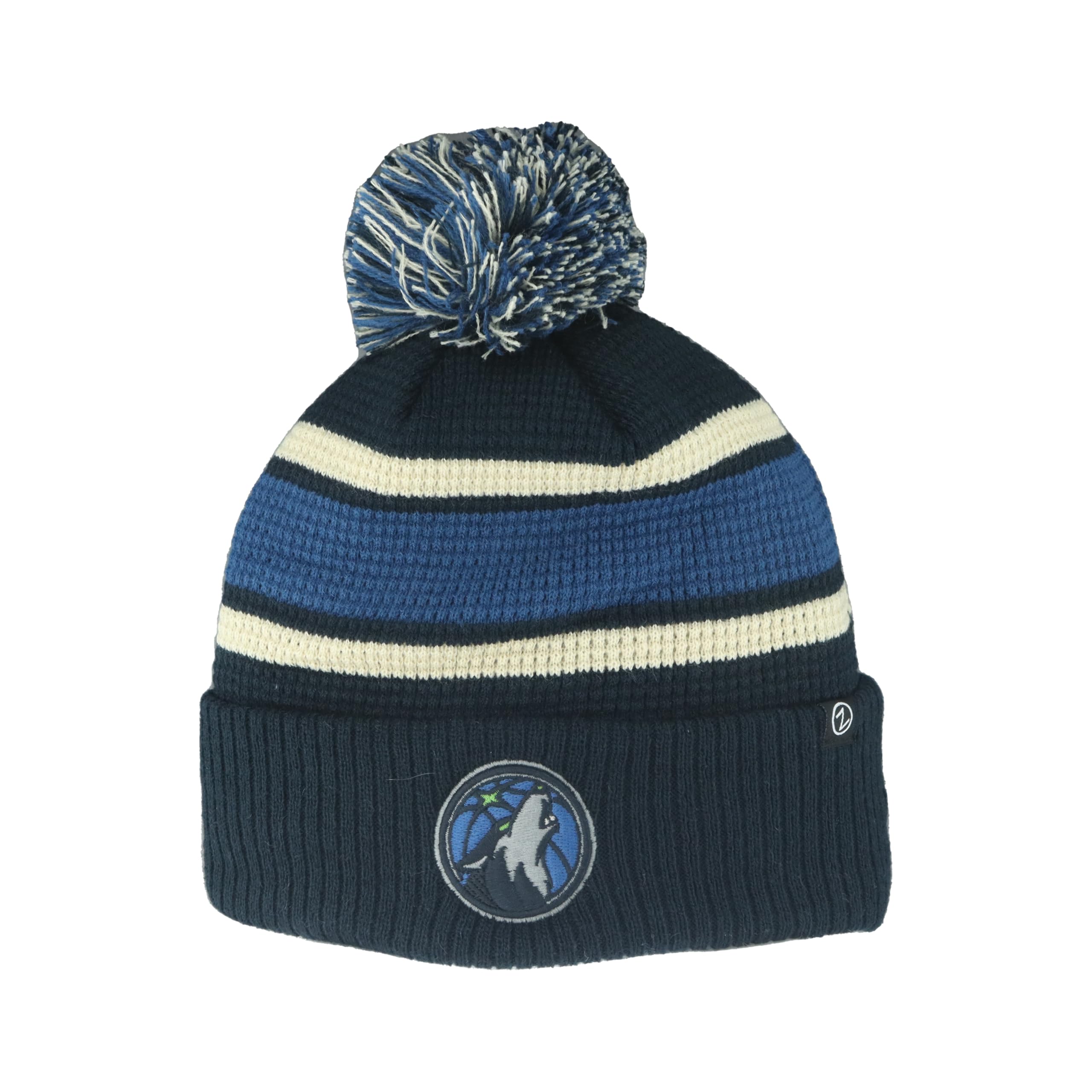 ZHATS Unisex's NBA Officially Licensed Beanie Waffle Knit Hat, Team Color, One Size