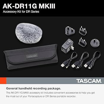 TASCAM DRシリーズ アクセサリーパッケージ AK-DR11G MK2 Amazon | TASCAM DRシリーズ用アクセサリーパック AK-DR11GMK2