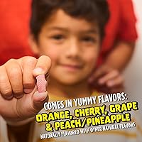 Vista 4 de Flintstones Vitamins Multivitamínico masticable para niños con + plancha extra para niños pequeños y niños con vitamina C, D, vitamina B12, 160