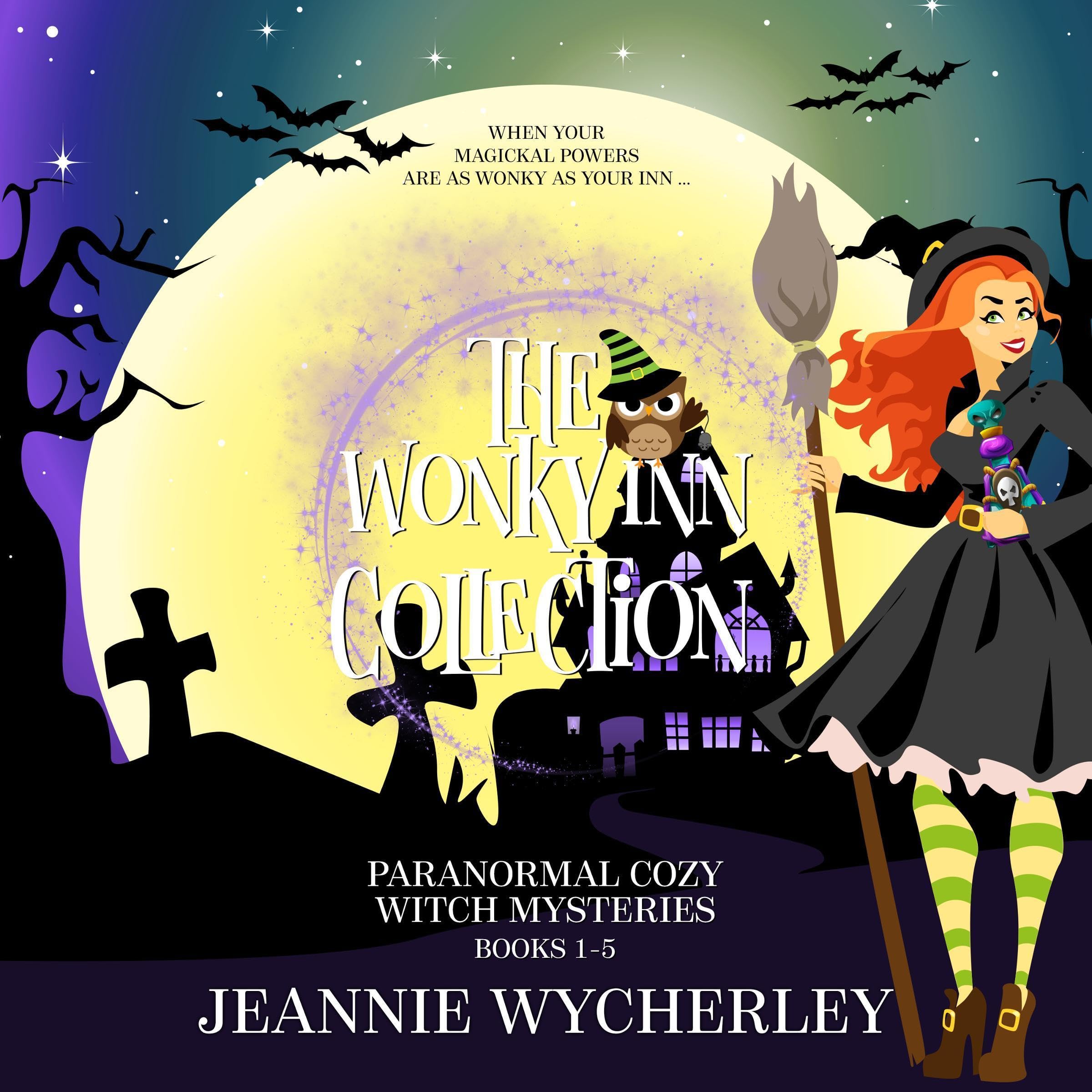 Cover art for The Wonky Inn Collection: Paranormal Cozy Mysteries, Books 1 - 5