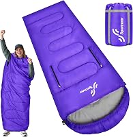 Sportneer 3-4 Évszakos Hálózsák 220x85cm Karpánttal Camping Utazáshoz 1