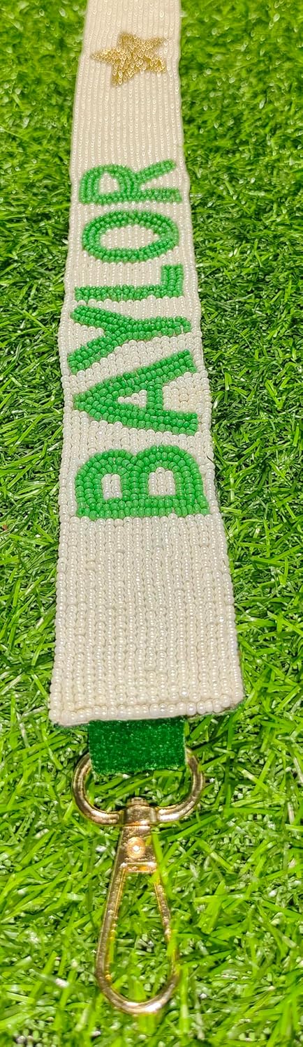 Handmade Baylor Beaded Purse Strap – 47" Long, 1.5" Wide