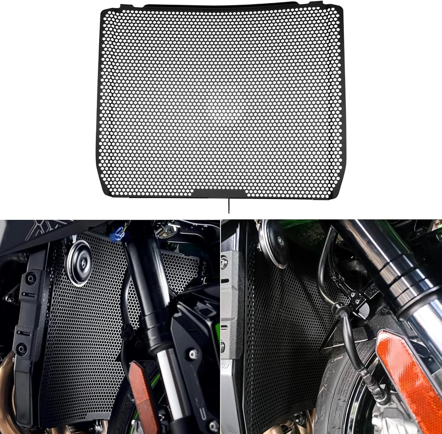 Radiator Engine Cooler Protector Radiator Grille Guard Cover Protector for Kawasaki ZH2 H2SX Ninja H2 H2R SX SE 2020-2023