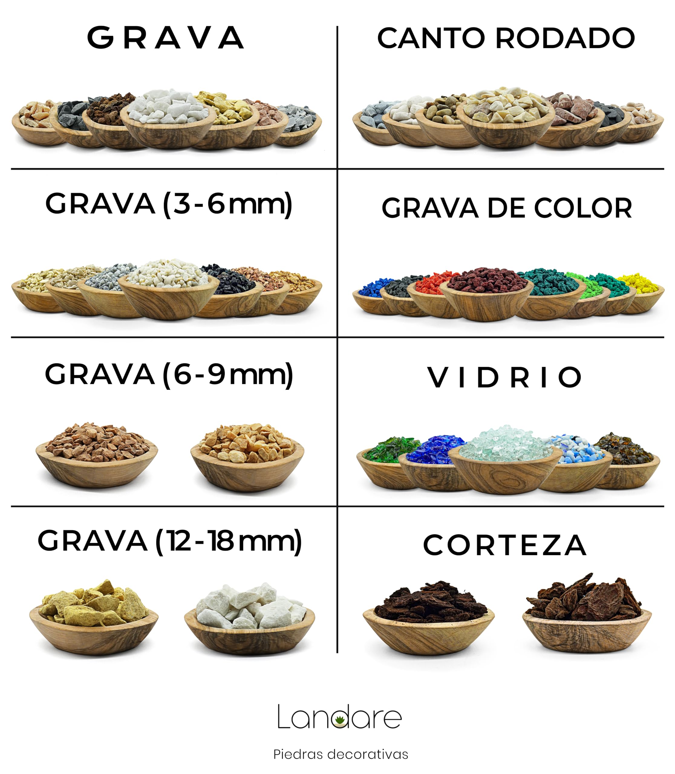 Grava Blanca 1,8kg - Piedras Decorativas - Grava Acuario - Piedras Decorativas para Jarrones - Piedras Acuario y Peceras - Piedras para Macetas - Grava Jardin (9-12 mm)