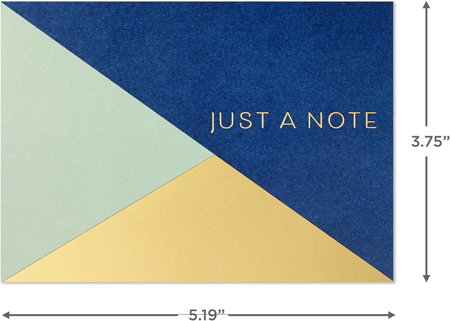 Hallmark Thank You and Blank Cards Assortment, Geometric Gold (24 Cards with Envelopes for Baby Showers, Wedding, Bridal Showers, All Occasion) : Everything Else