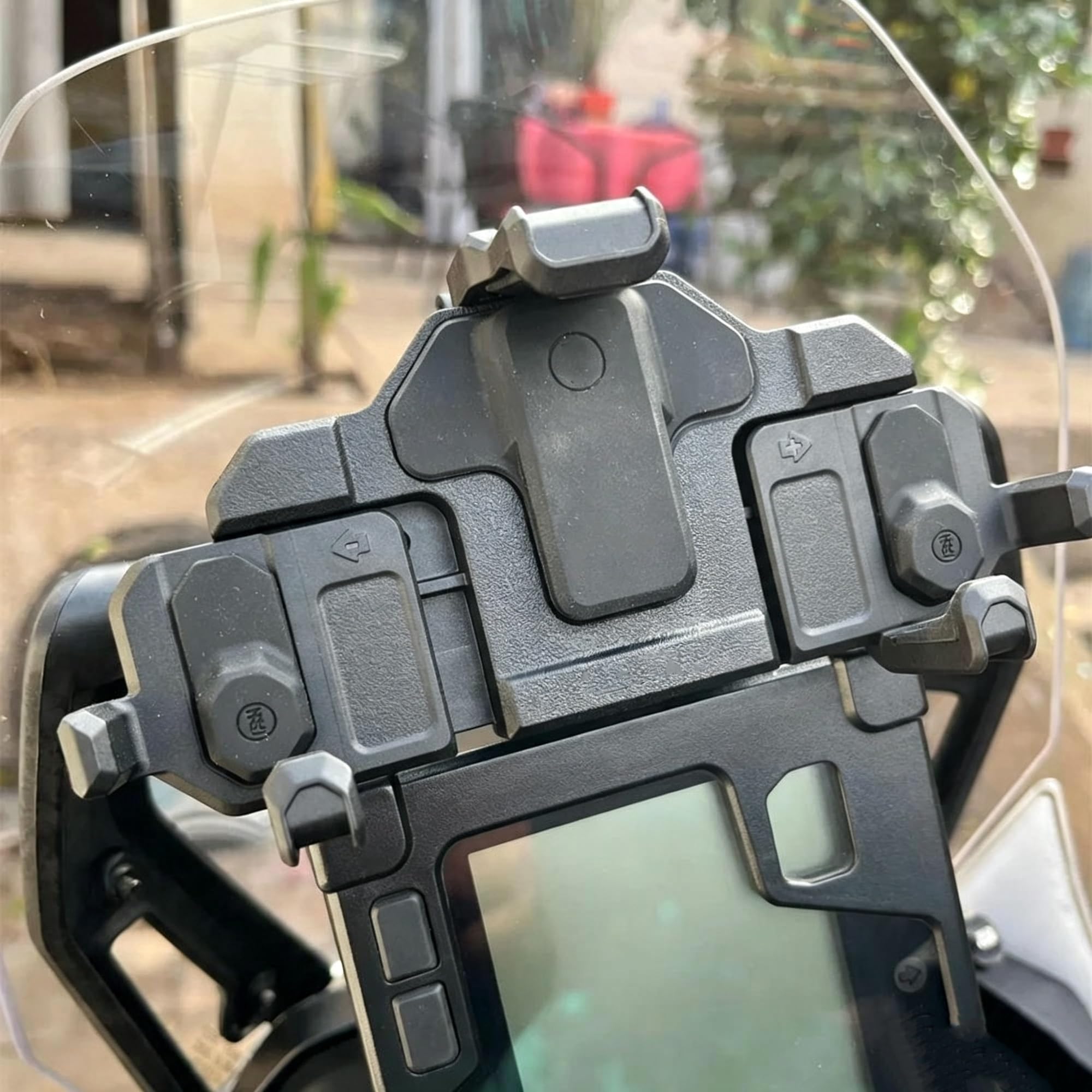 Staffa di navigazione antiurto per moto Supporto Telefono Moto Per Voge DS800 Per Rally 800DS Per RALLY DS 800X | Accessori moto Supporto per telefono girevole con staffa navigazione GPS per assorbimento degli urti