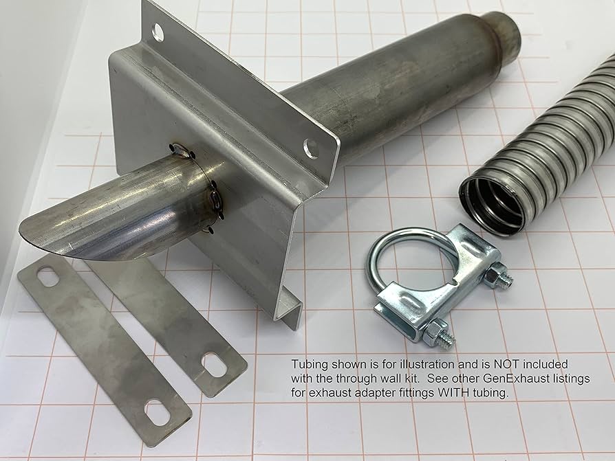 How To Build A RV Generator Exhaust Vent Pipe Stack For