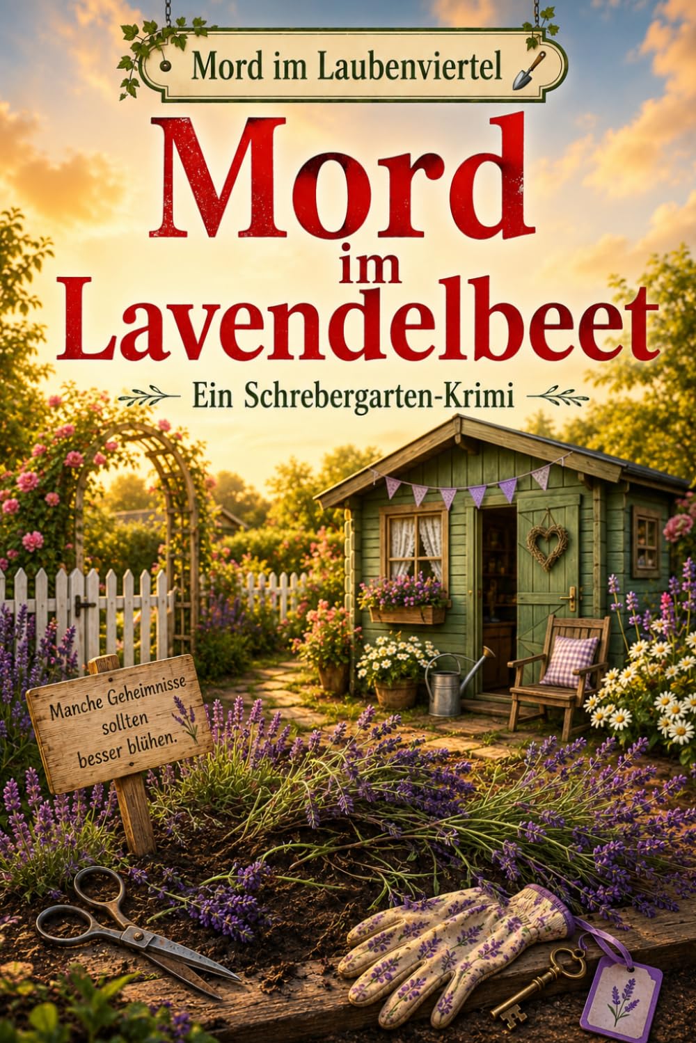 Mord im Lavendelbeet: Ein humorvoller Schrebergarten-Krimi (Mord im Laubenviertel)