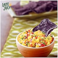 Vista 59 de Late July Snacks Chips de tortilla orgánica finos y crujientes con chía y quinua, bolsa de 10.1 onzas (paquete de 9)