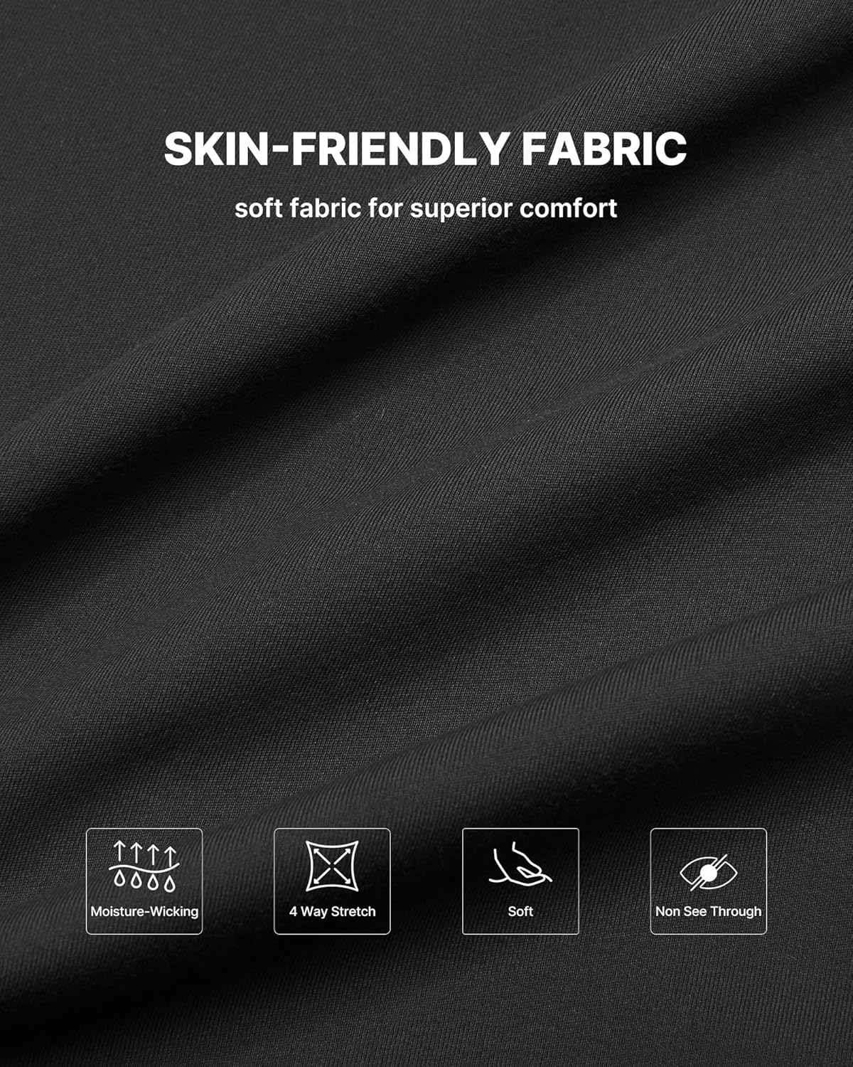 G4Free Womens Yoga Dress Pants with Pockets High Waisted Flare Leggings for Casual Work (Black-3,XL,27") - Image 2