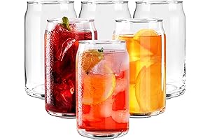 Can Shaped Glass (6-Pack)