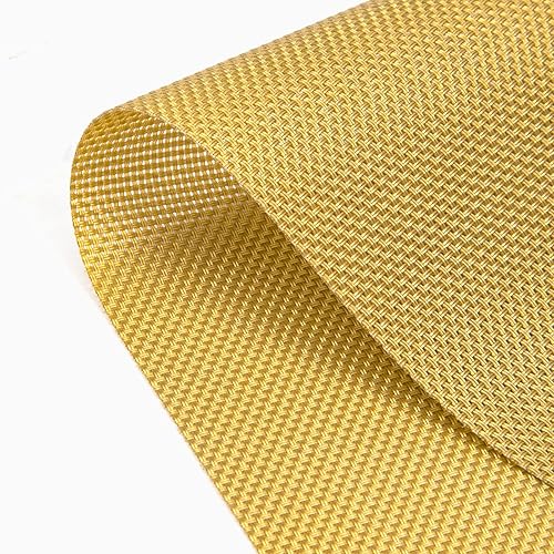 Miniatura 3 de SHACOS - Manteles individuales de PVC para mesas redondas, manteles individuales con curvatura, antideslizantes, resistentes al calor, de vinilo,