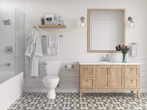 Miniatura 8 de Pfister LG897BSC LG89-7BSC Bronson - Moldura de ducha con 1 manija en cromo pulido, 2 agujeros