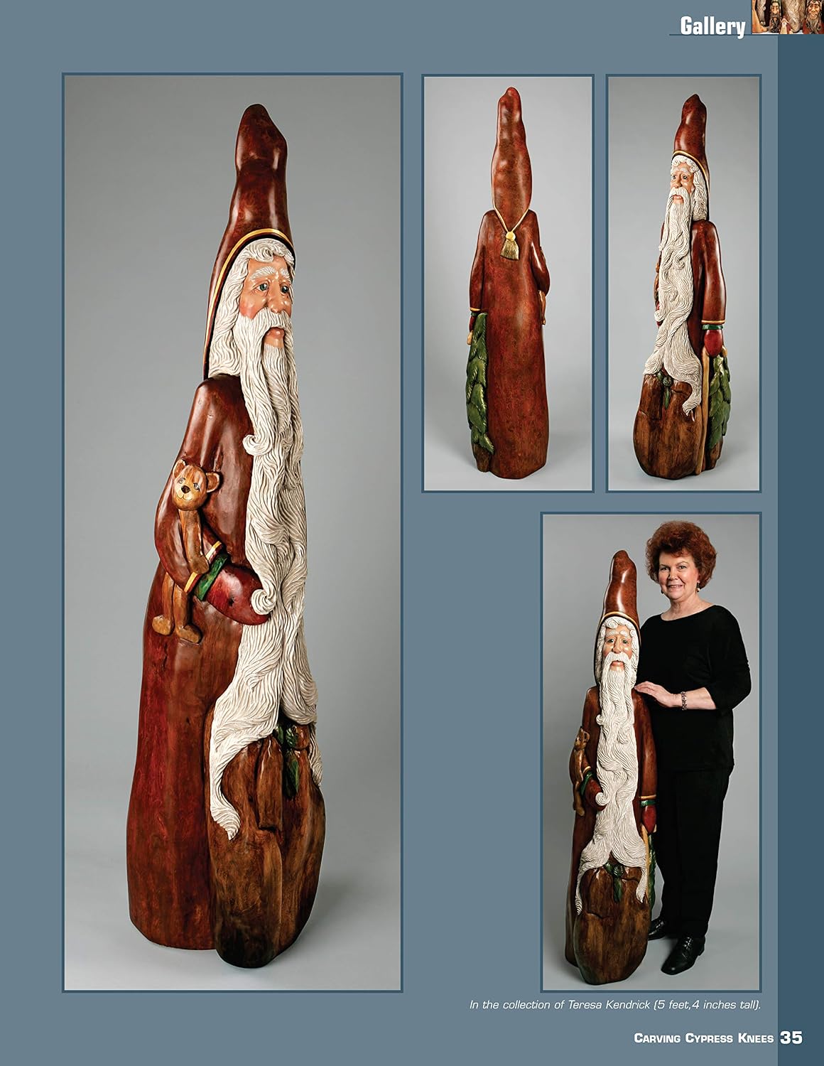 Carving Cypress Knees: Creating Whimsical Characters from One of Nature's Most Unique Woods (Fox Chapel Publishing)