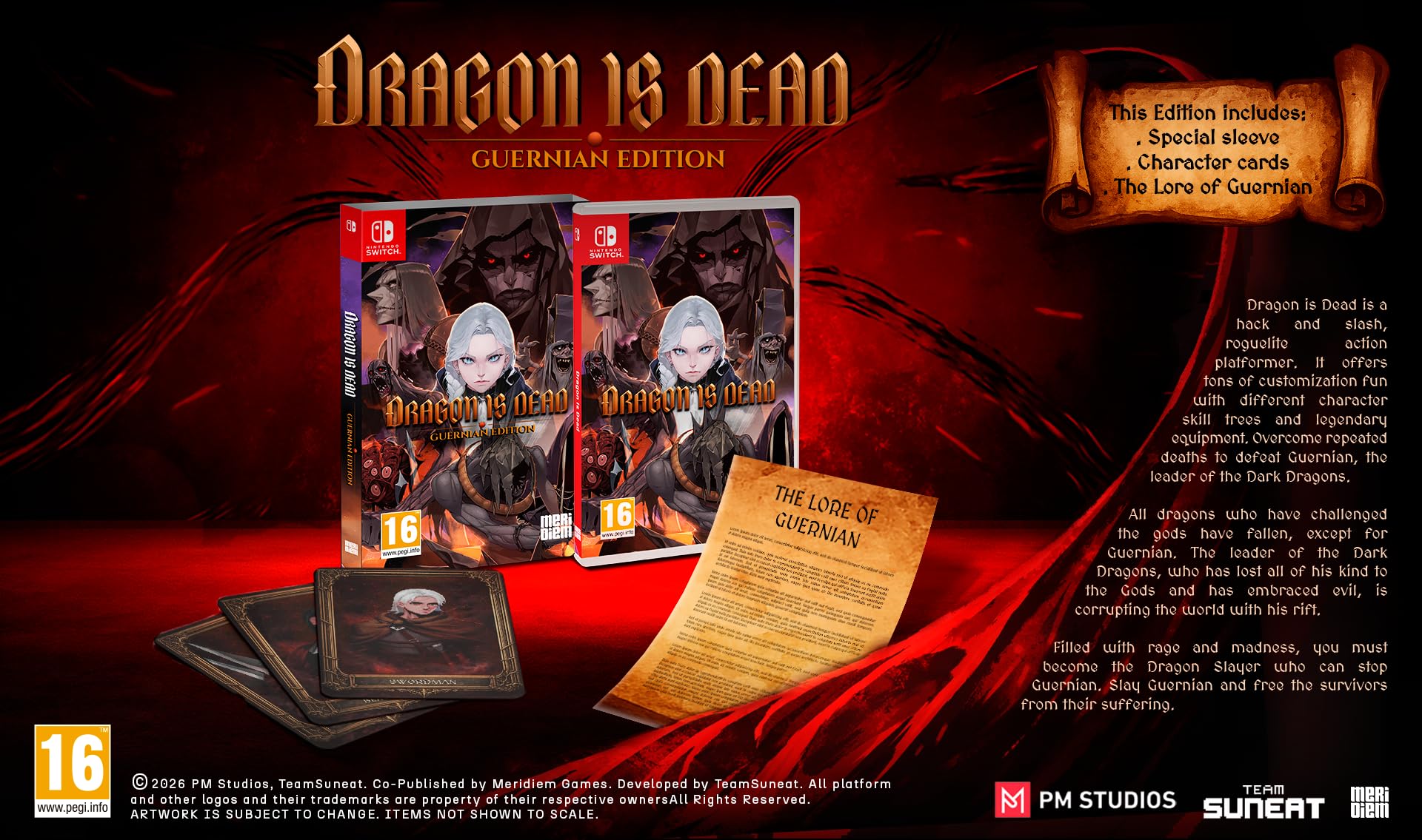 DRAGON IS DEAD GUERNIAN EDITION - NINTENDO SWITCH : Amazon.it