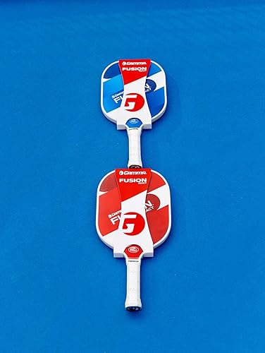 Miniatura 7 de Gamma Fusion React Pickleball Paddle, USAPA Approved Pickleball Paddles, 8" Fiberglass Face, Boosts Hit Potential for Beginners & Intermediate