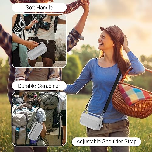 Miniatura 5 de TXesign Bose SoundLink Flex - Funda de silicona para altavoz portátil Bose SoundLink Flex con Bluetooth, funda protectora de viaje con asa para Bose