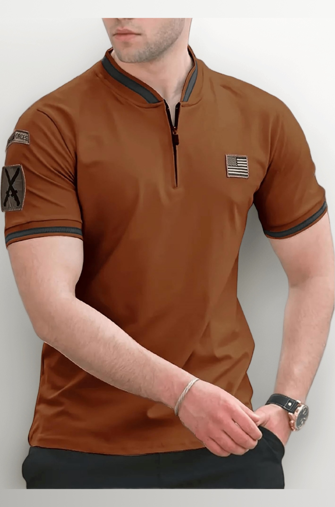 Polo T Shirt for Men || T Shirt for Man || Collar T Shirt Style Men (Packs Also Available) (Polo-51-54)