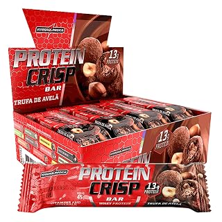 Integralmédica Whey Crisp Bar Trufa de Avelã — 12 unidades