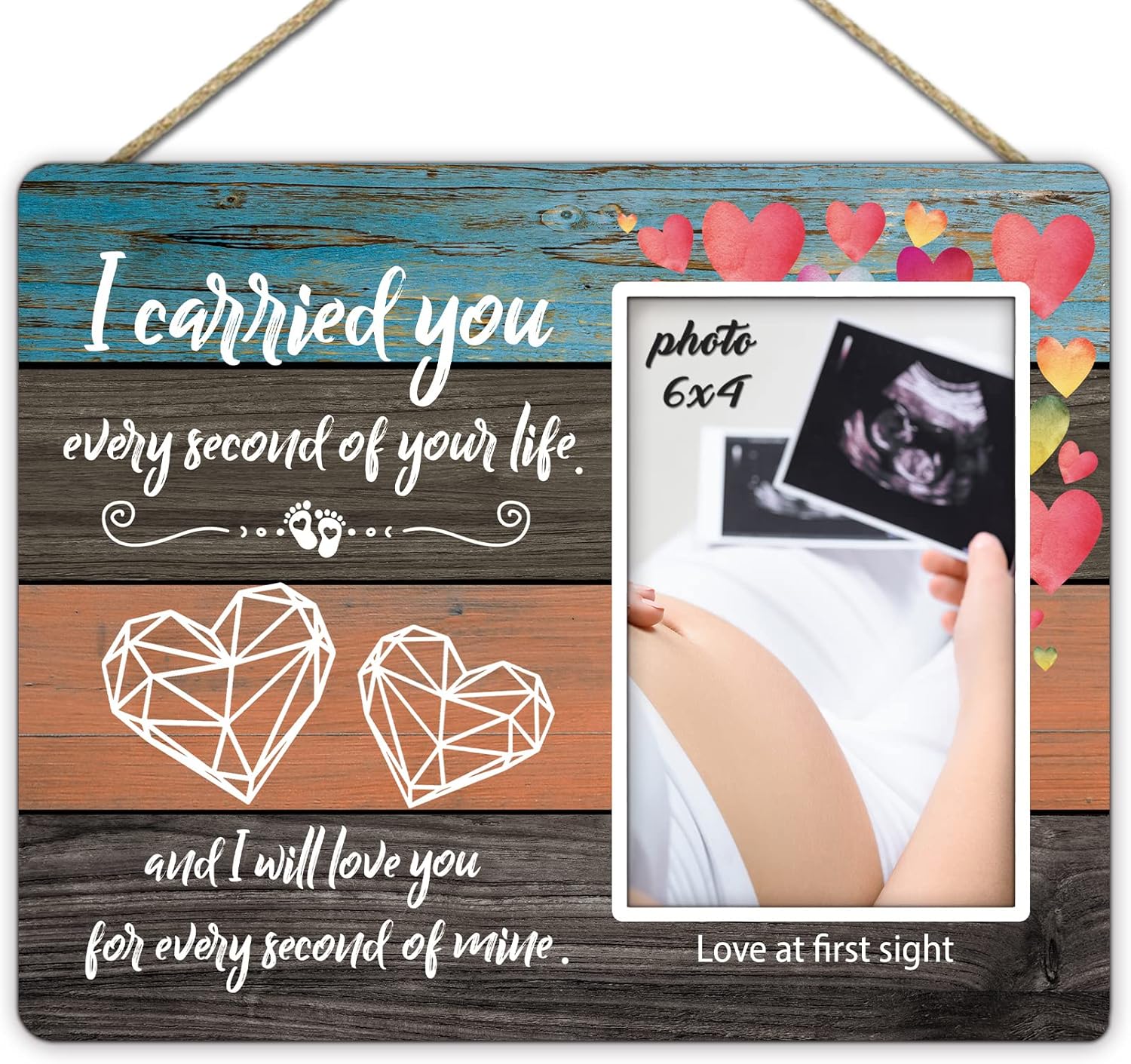 Miscarriage Picture Frames for Pregnancy Loss, Sonogram Memorial Photo Frame for