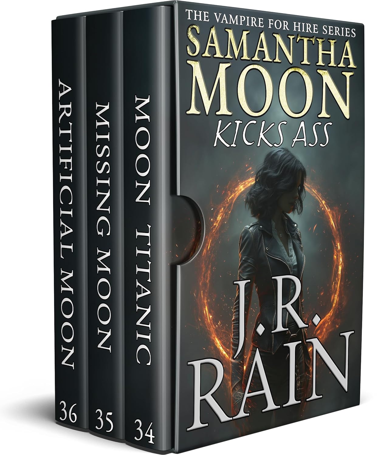 Samantha Moon Kicks Ass: 34-36: The Vampire for Hire Series (Vampire for Hire® Box Sets Book 11)