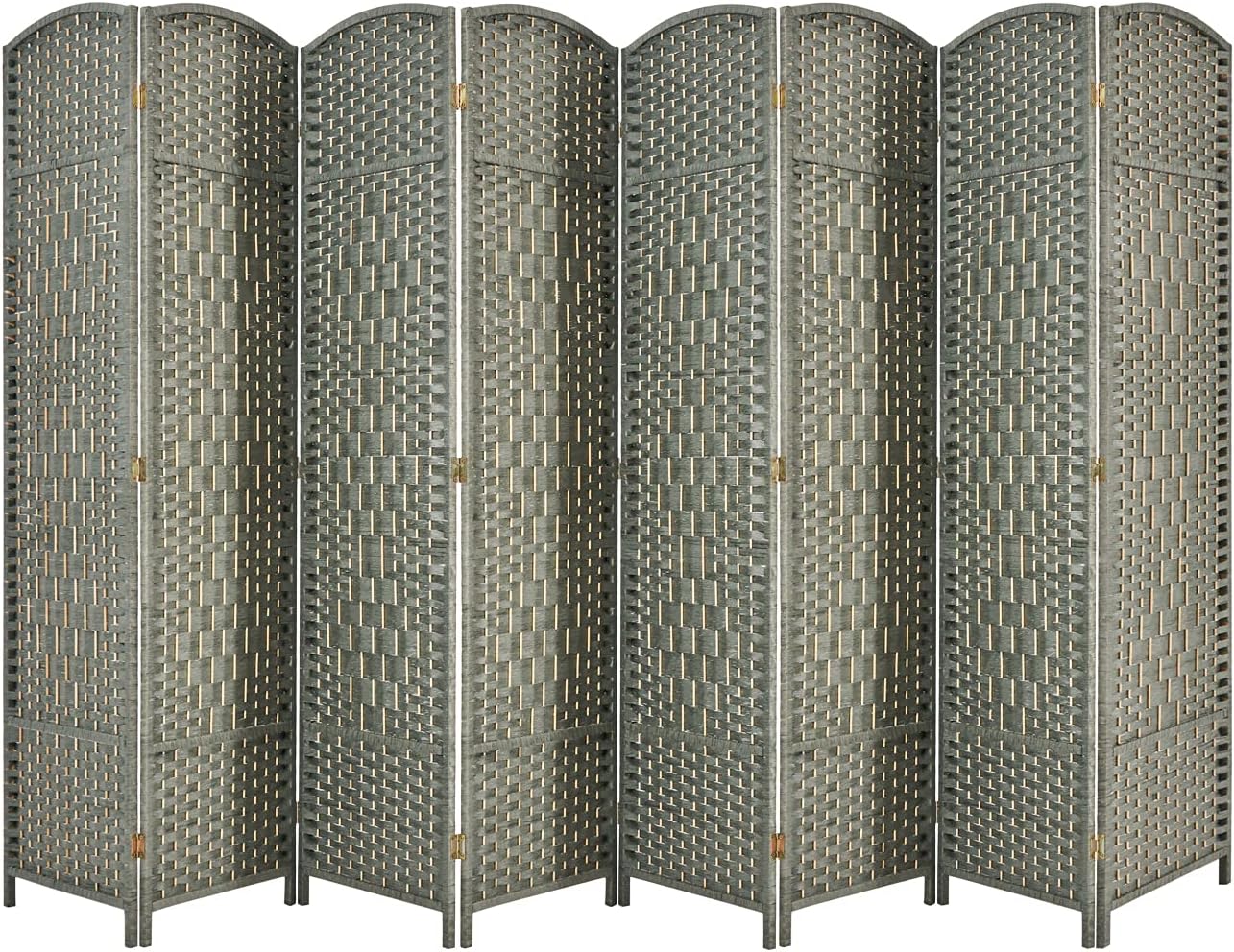 Room dividers 6 ft Folding Privacy Screen, Excited Work