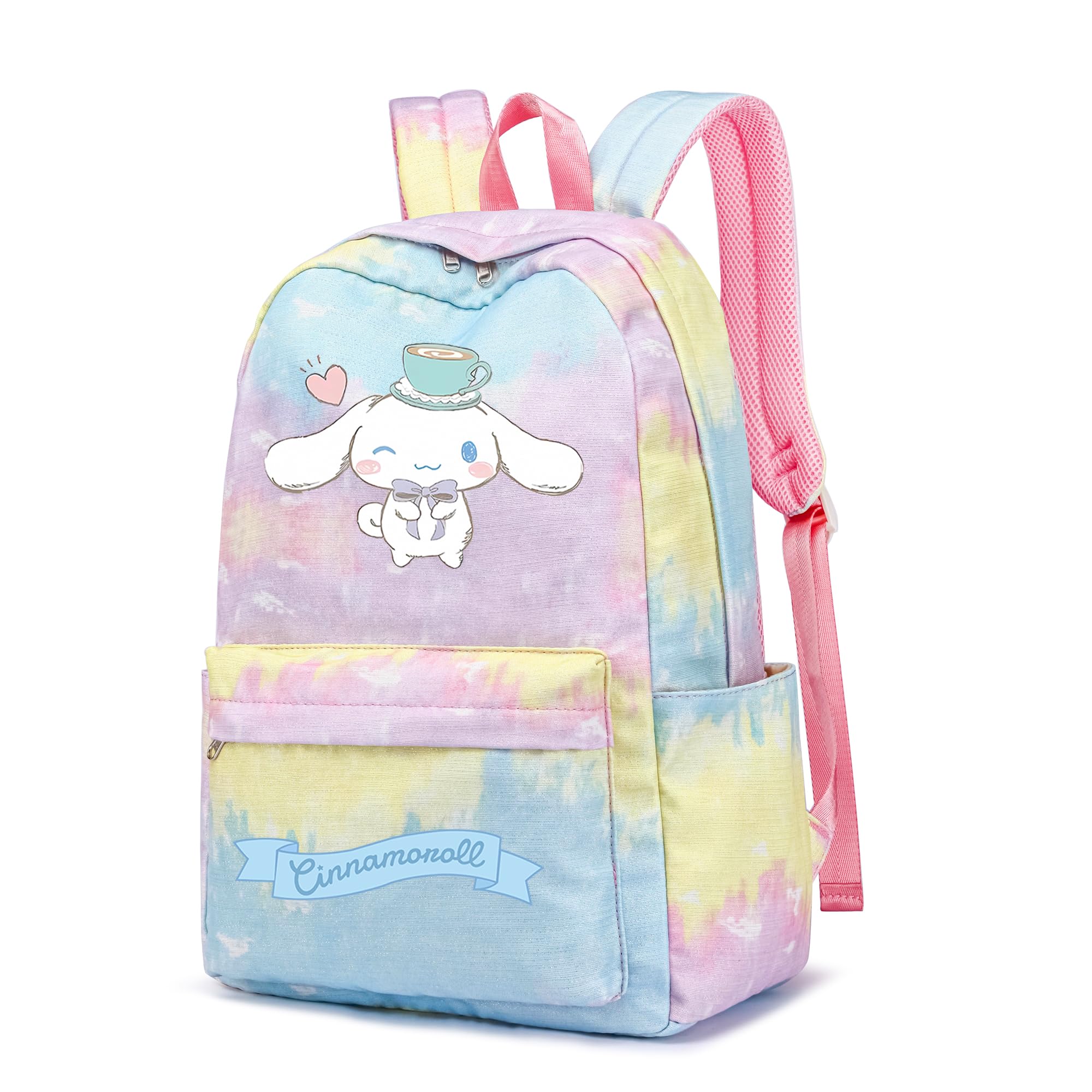 Roffatide Animation cinnamoroll estampado mochila casual luna CAT mochila portátil