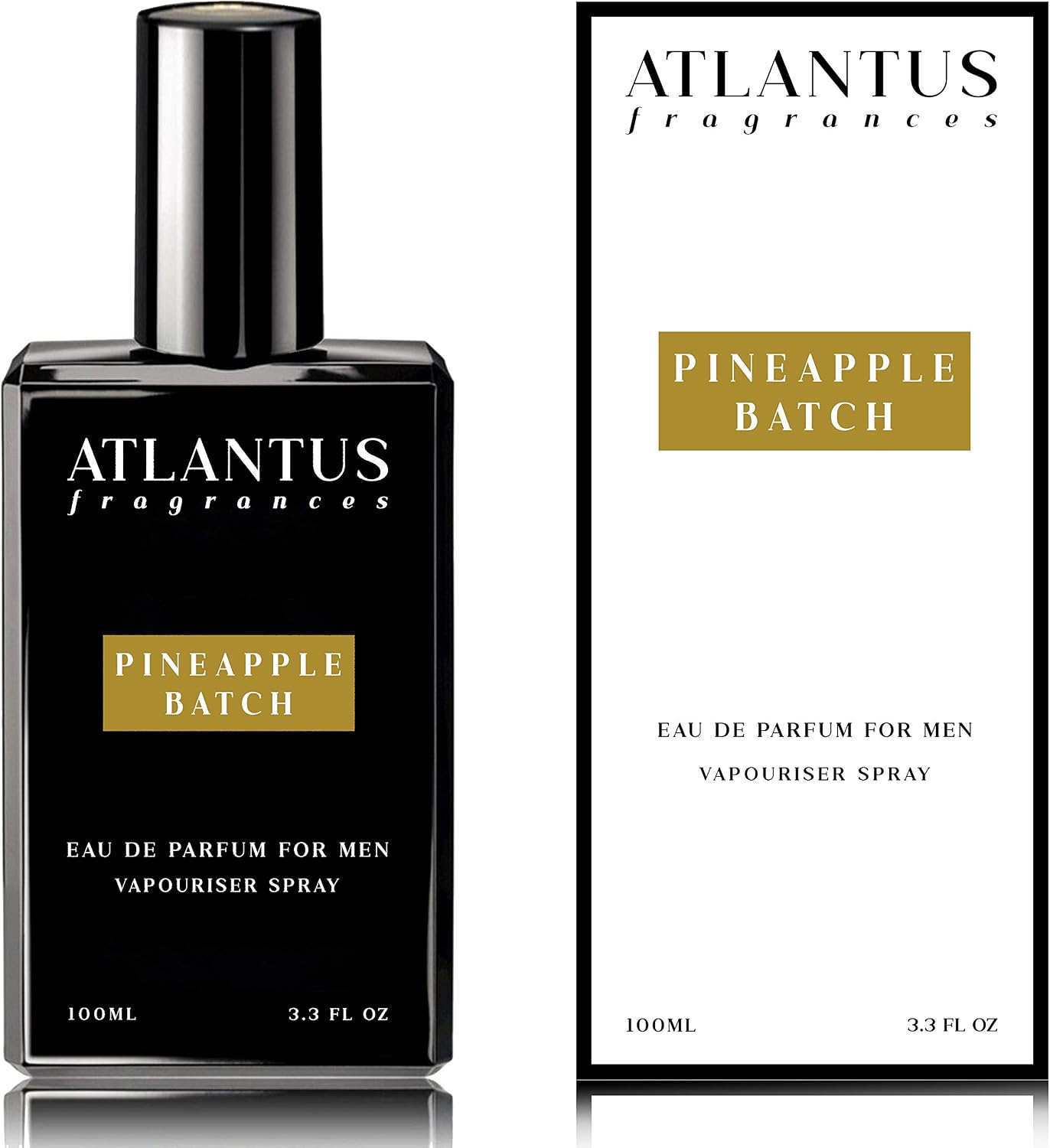 Atlantus Pineapple Batch (AVENTUS) - Eau De Parfum, Fragrance for Men (100 ml), Clear. Colourless, 100 ml (Pack of 1) - Image 4