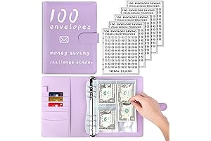 AIERSA 5000 Money Saving Challenge Binder