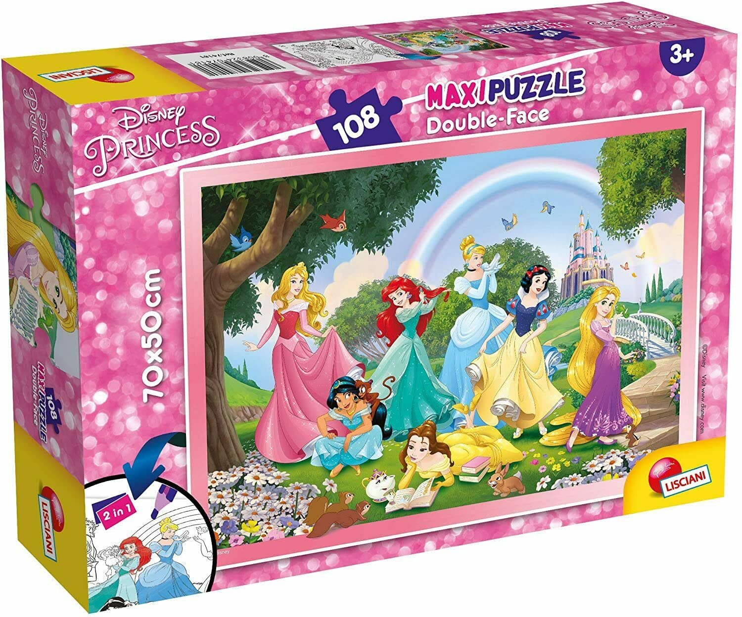 Liscianigiochi Lisciani 74181 Princess Tit 2 PUZZLE, Multicolour โ image 1