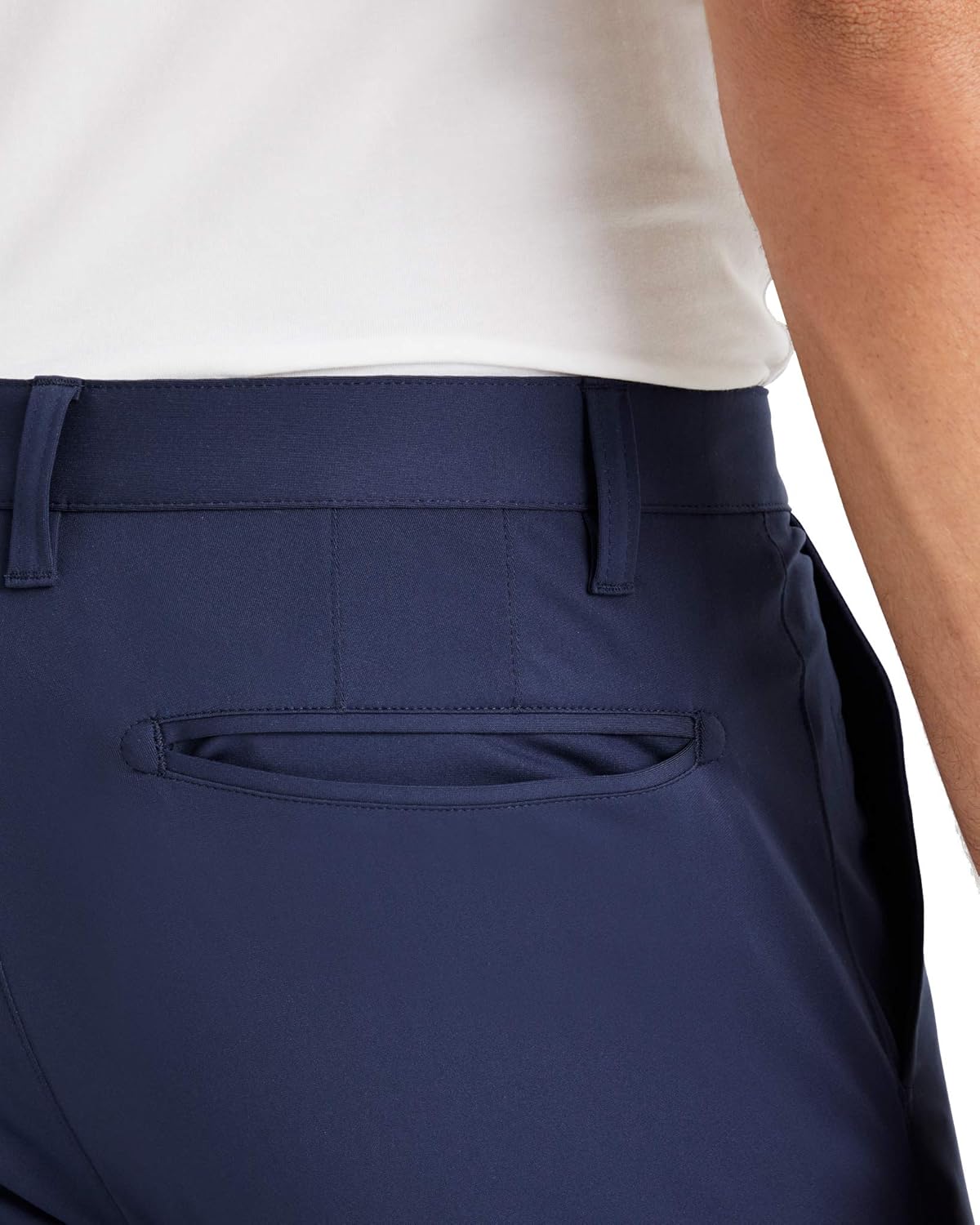 Rhone Commuter Skinny Men's Pants, Ultra Slim-Fit Mens Dress Pants, All-Day Comfort, Stretch Fabric, Work Pants for Men, Slim-Straight Leg Mens Slacks, Wrinkle Resistant Navy W33-33L - Image 6