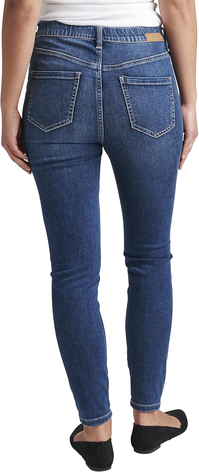 JAG Jeans Women's Valentina High Rise Skinny Pull-on Jeans - Legacy, Tribeca Blue, 6 - Image 2
