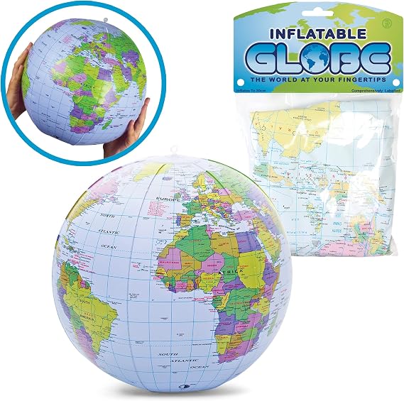 Tobar 7734 Inflatable Globe, Mixed
