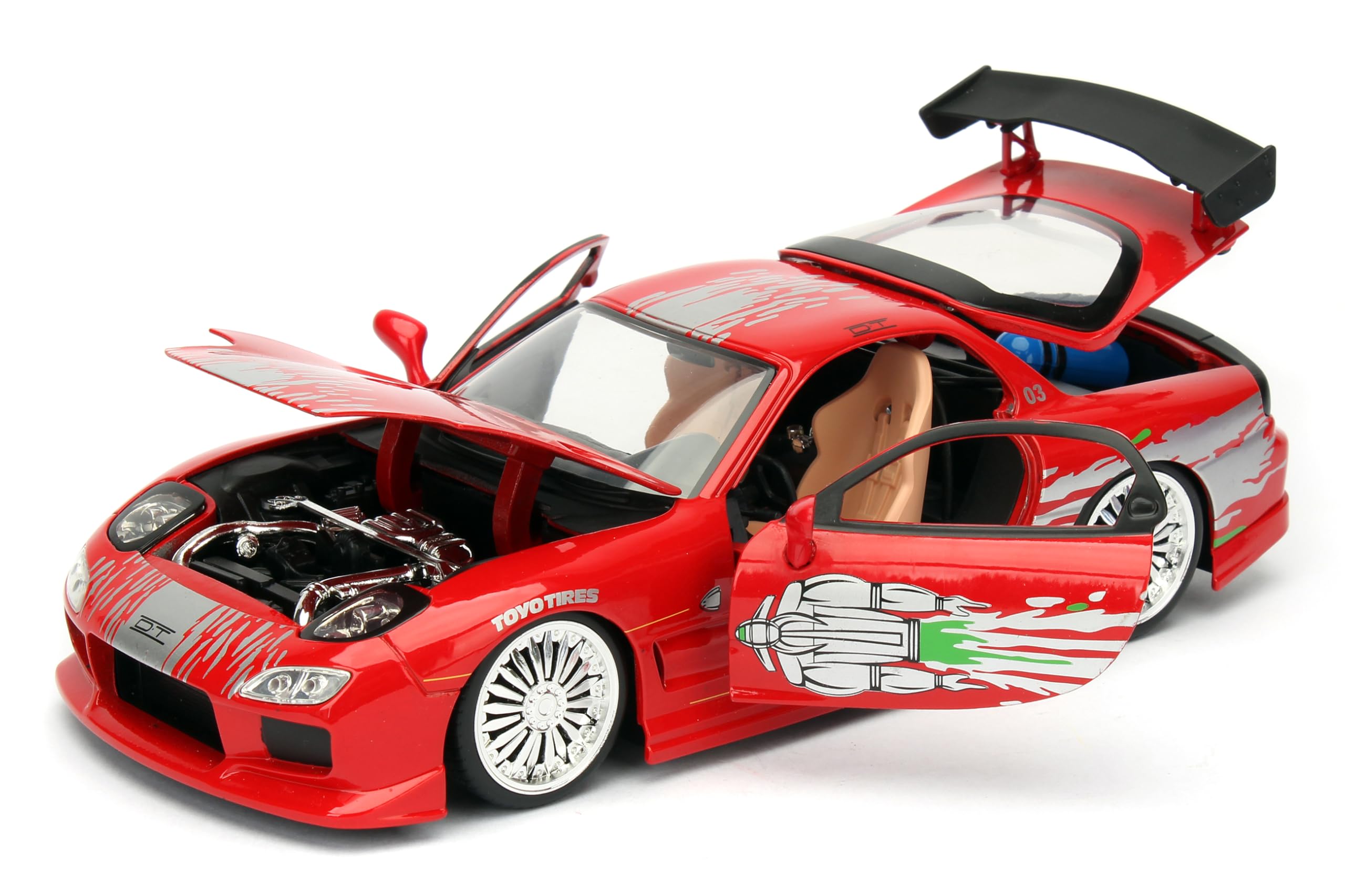 JADA ワイルドスピード　1993 マツダ RX-7 Jada Fast & Furious 1993 Mazda RX-7 1:24 : Amazon.ca: Toys & Games