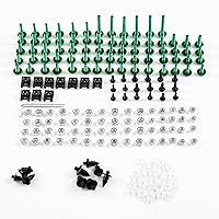 Vista 7 de Kit de pernos de carenado, tornillos, tuercas, arandelas, clips, kits de montaje de pernos de motocicleta aptos para 2017 GSX-R1000 K17 2018 Suzuki