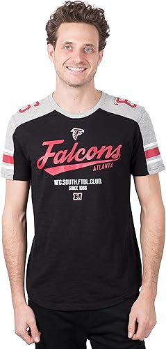 Ultra Game NFL - Camiseta raglán de manga corta para hombre