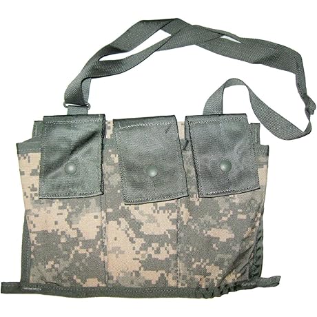 Previously Issued US GI ACU MOLLE II 6 Mag Bandoleer Pouch