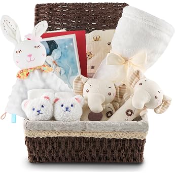 Baby Gift 8-Piece Ideal as a Newborn Gift Set for Boys Girls