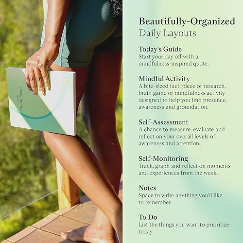 Vista 41 de Switch Research Paquete de planificadores tranquilos – Planificador de objetivos sin fecha desarrollado por psicólogos – 3 planificadores de cuidado