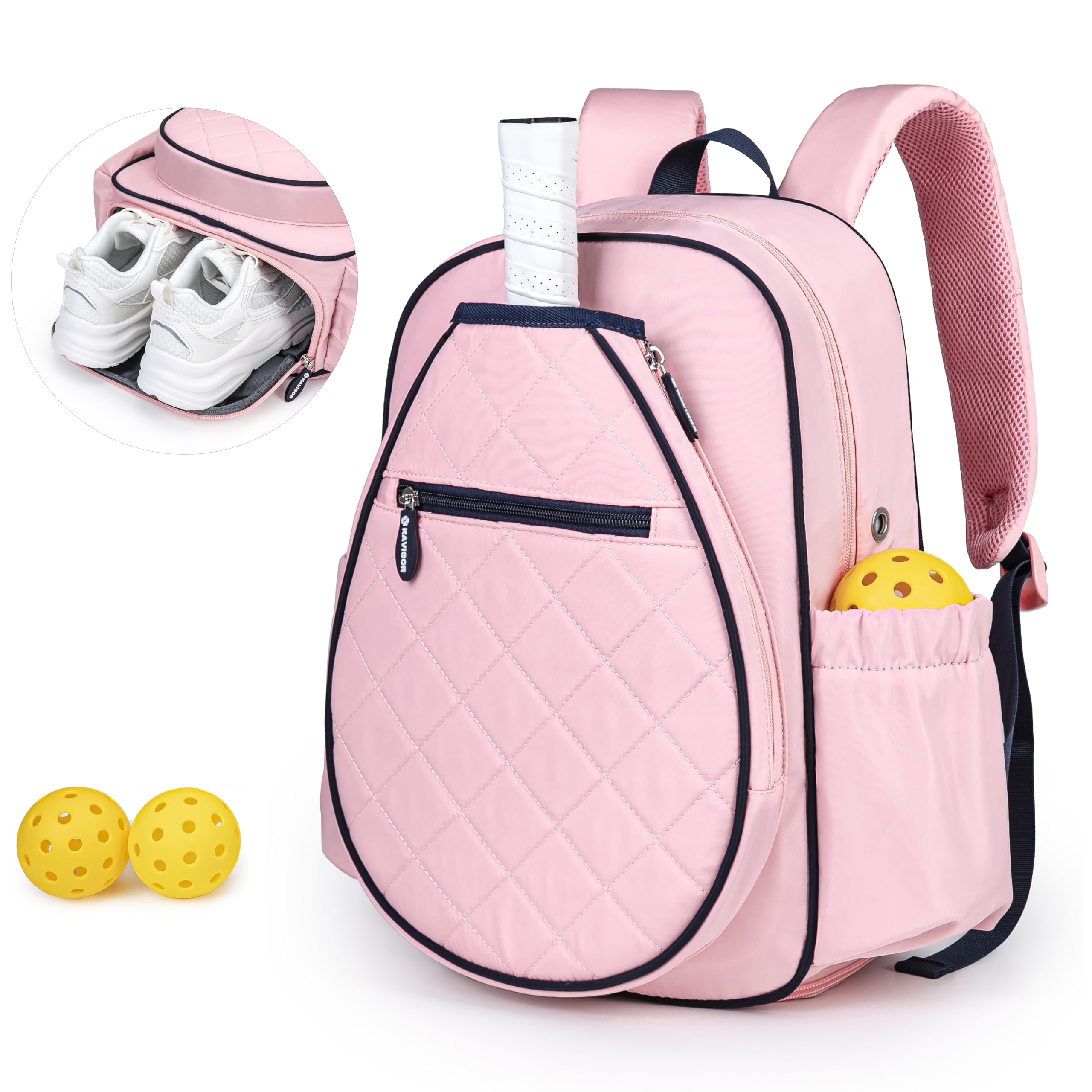 KAVIGOR Quilted Pickleball Backpack