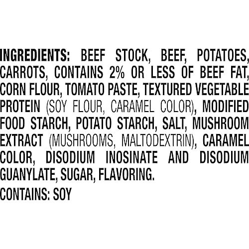 Miniatura 3 de DINTY MOORE Estofado de ternera, 25% menos de sodio, lata de 15 onzas (paquete de 12)