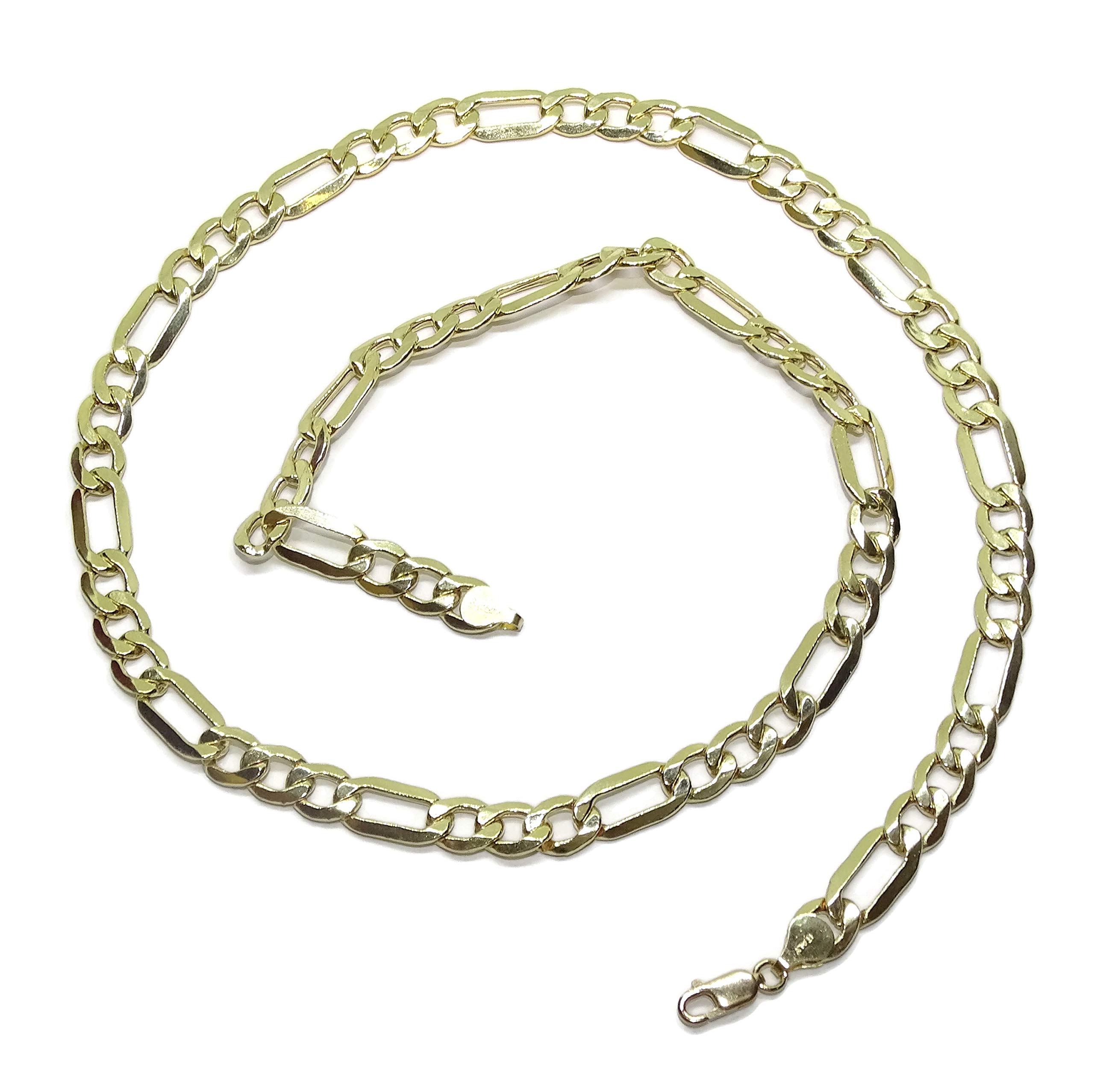 Never Say Never Fuerte cadena de oro amarillo de 18k para hombre de 8mm de ancha y 60cm de larga con cierre mosquetón para máxima seguridad Peso; 25.10gr de oro de 18k