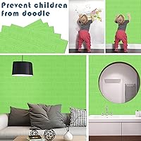 Vista 33 de 20 paneles de pared 3D plateados, cobertura de 29 pies cuadrados, adhesivo imprimible con paneles de pared de espuma de polietileno autoadhesivos