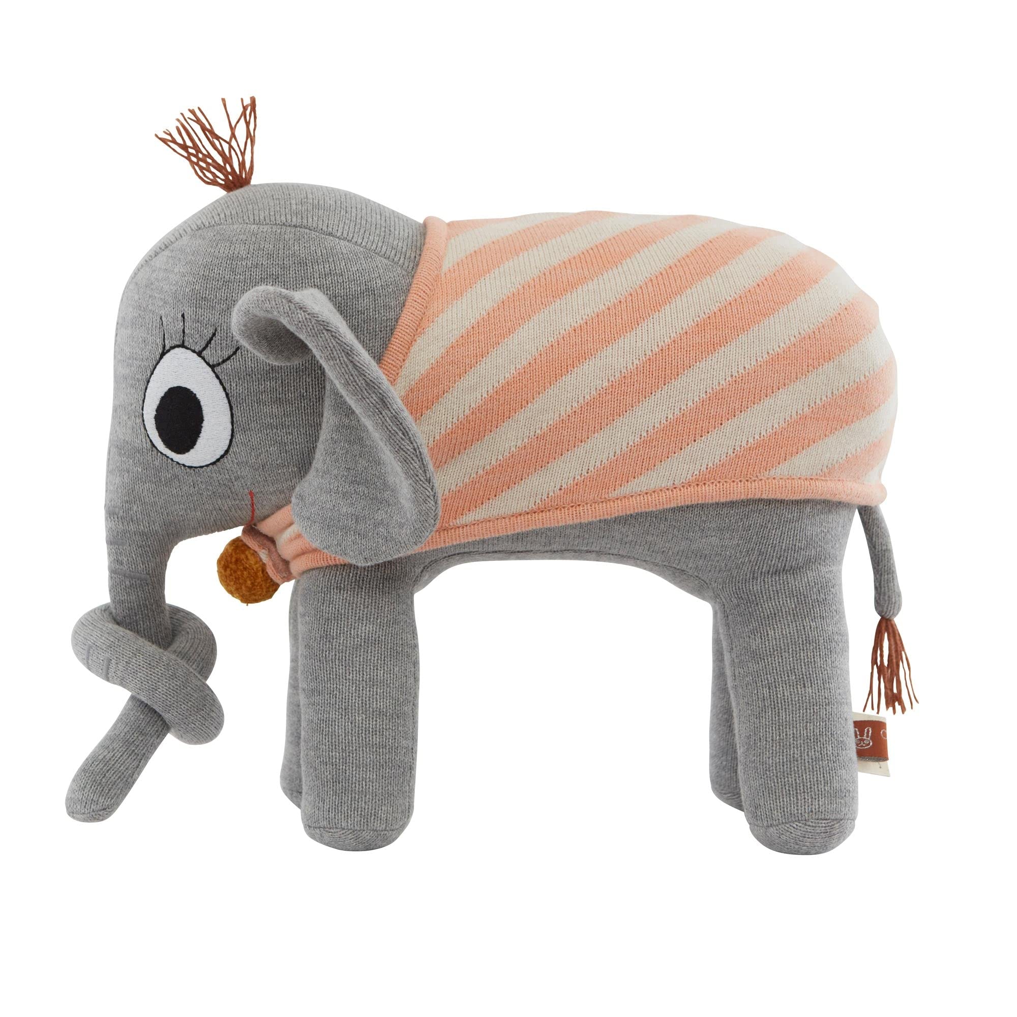 OYOY [W1] Ramboline Elephant, Grey, H36 x L35 x W16 cm