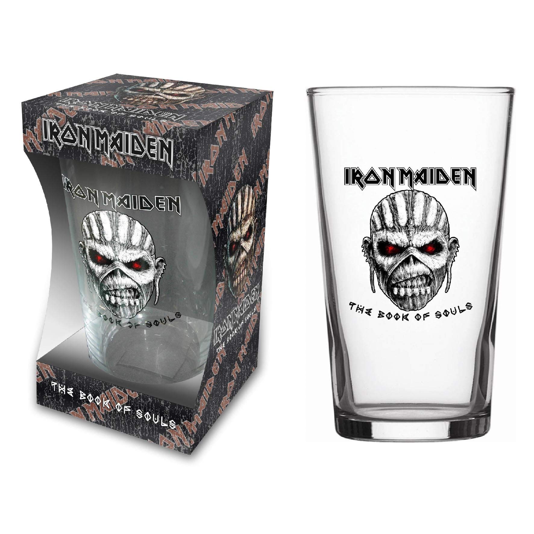 Iron Maiden Book Of Souls Beer Glass - 1 pint