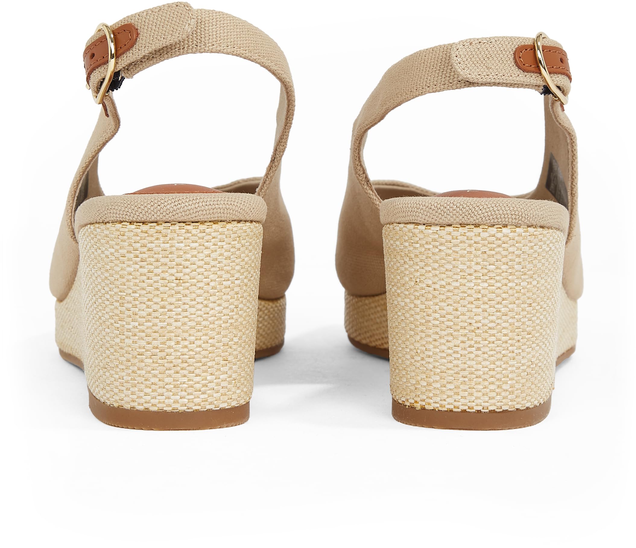 Tommy Hilfiger Flag Mid Wedge Espad Slingback Fw0fw08595 Espadrilles compenséesFemme