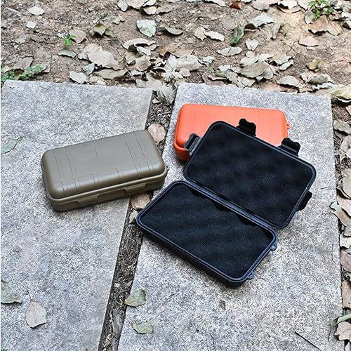 Miniatura 3 de Sosoport Large Multipurpose Outdoor Survival Storage Box Shockproof Tool Organizer for Adventurers and Explorers PP Material Emergency Kit Holder