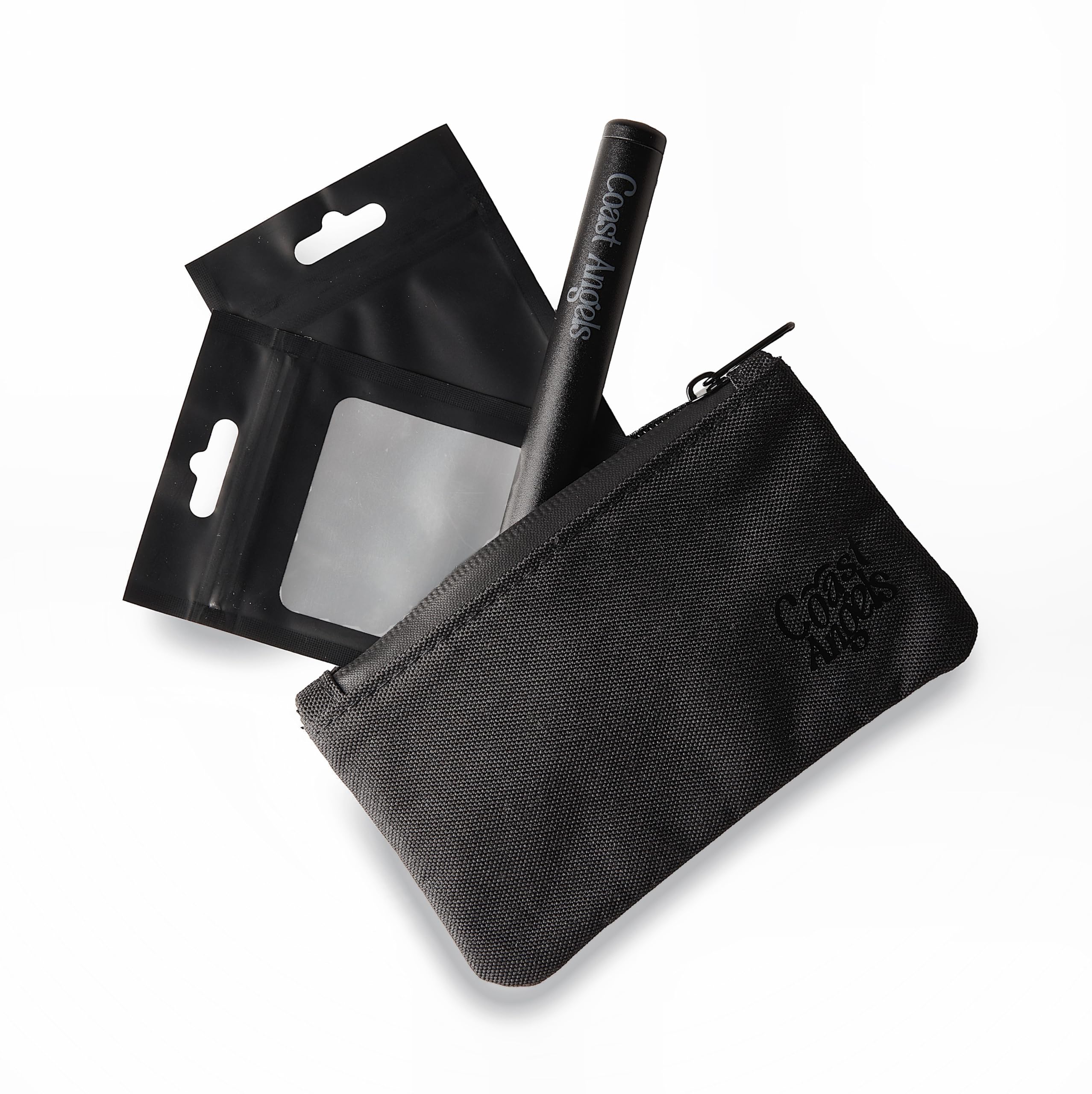 Small Smell Proof Bag and Aluminium Tube Kit – Odour-Free Pocket Pouch and Container Tube Set for Travel and Gifting