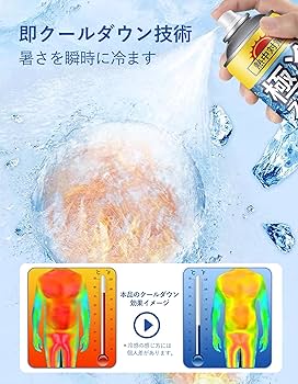 瞬間冷却スプレー 5本セット 熱中症対策 ボランティア アウトドア キャンプ 熱中症対策 瞬間冷却 氷ーるどスプレー 420ml×5本セット | 岐阜